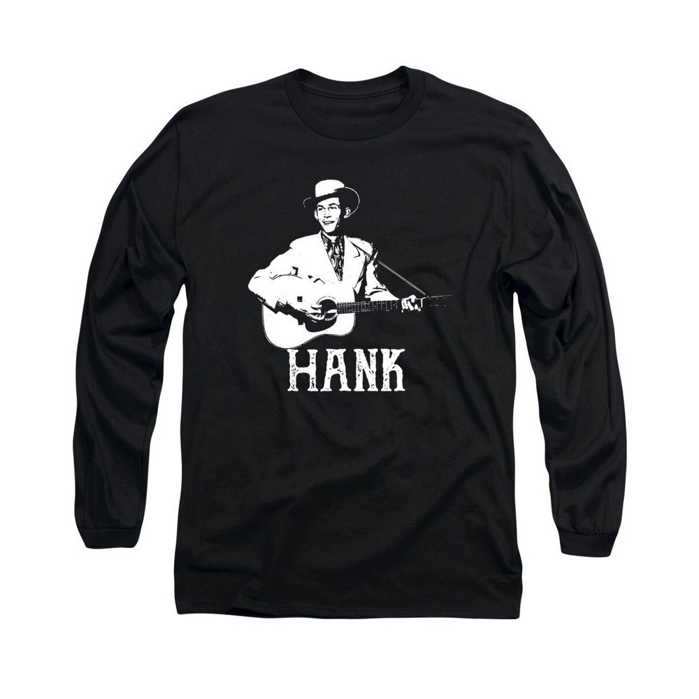 Hank White Stencil Graphic Crewneck Sweatshirt Unisex